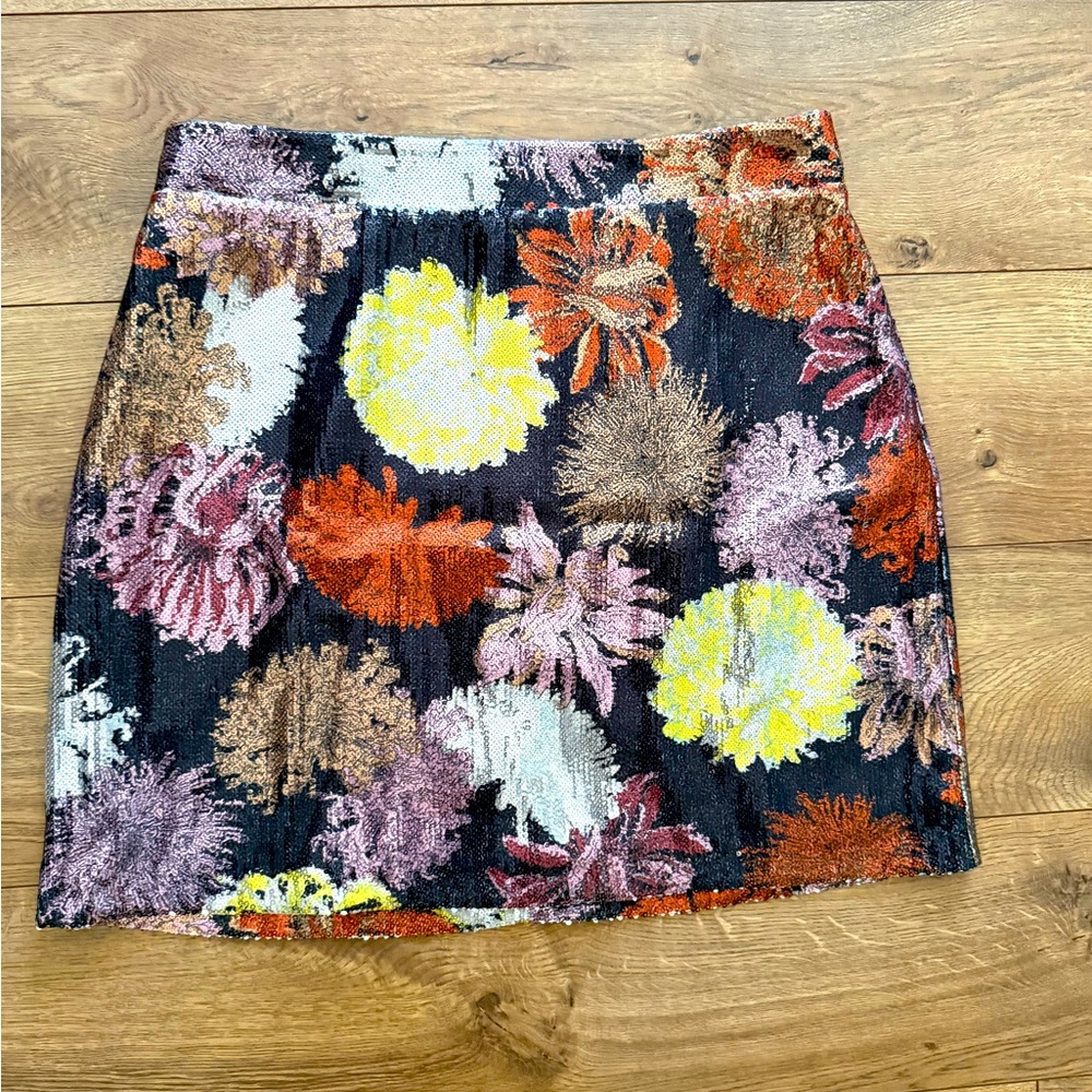 Zara mini sequin skirt